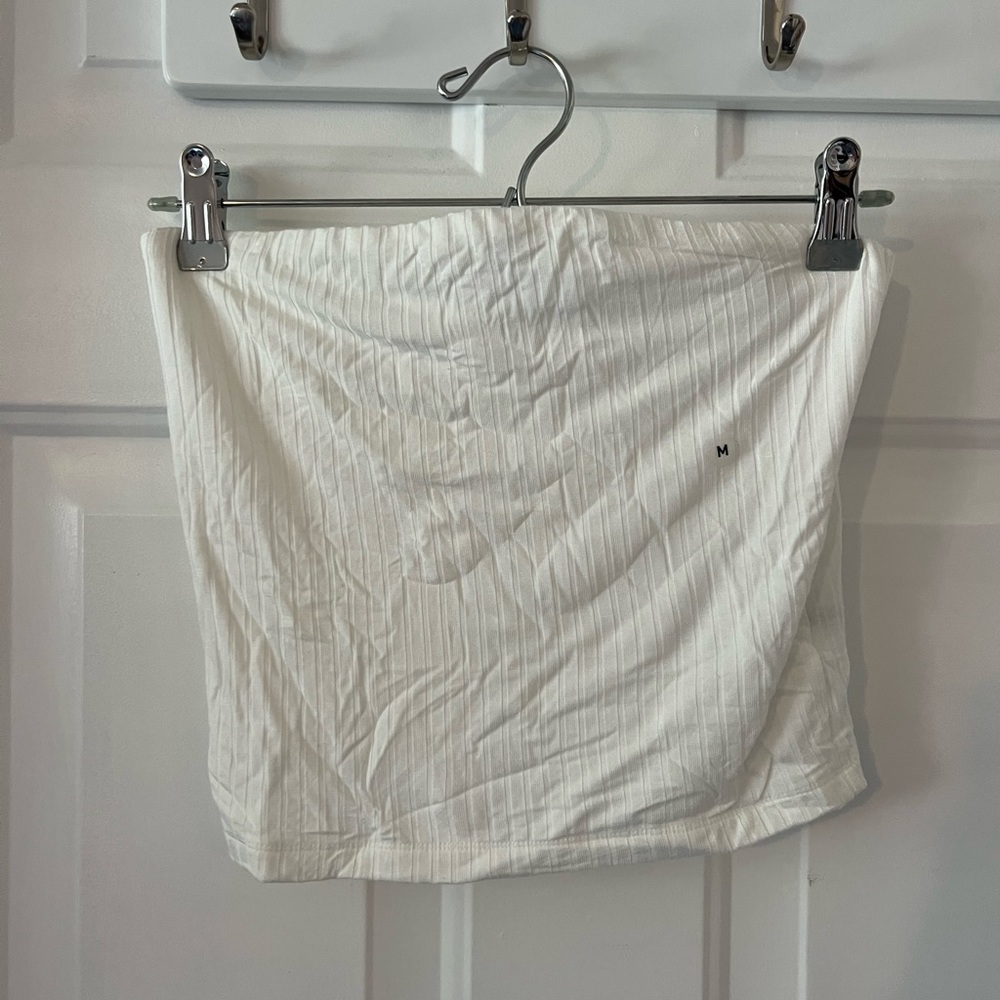American Eagle White Tube Top